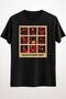 Unisex Black T-Shirt Vintage Daredevil Squares