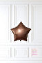 Brown Teddy Bear Foil Balloon & 3-Piece Brown Tone Star Balloon Set - 6