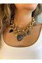Brand Heart Charm Necklace - 3