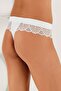 Women's Cotton Side Lace Embroidered 6 Pack Panties - 6