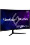 VX3218-PC-MHD 32-inch 1080p HD Curved Gaming Monitor, 165Hz, 1ms, Dual Integrated Speakers, AMD Adaptive Sync, DisplayPort, 2x HDMI, Black
