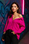Women's Oversize Loose Cut Shirt – Fuchsia - 4