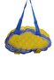 Women's Beach Bag Yellow Blue Inflatable Shoulder Bag Plj06 - 3