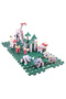 Base for construction with foam blocks, - 3