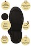 Genuine Nubuck Leather Women's Young Girls Winter Zipper Lace-Up Colorful Poly Sole Boots Comfortable Durable School - 4