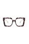 Drelina Zebra Patterned Vintage & Retro Glasses - 2