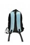 Boys' Middle School Wide Pocketed Patterned 5 Pocket School, Back, Bag - 4