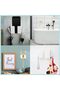 YU WELL Mount Phone Holder Phone Stand with Data Cable Receiving Hole Multi Purpose Phone Dock White - 2