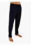 Men's Cotton Navy Blue & Antarsite 2-Piece Single Bottom Pajamas - Seasonal Pajama Bottoms - 3