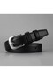 Silver Buckle Women's Belt Trouser Belt, Shirt Belt, Jacket Belt - 4