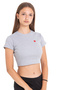 KALP NAKIŞ CROP TSHIRT - 3