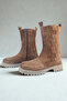 Women's Winter Genuine Leather Thermo Sole Zippered Lace up Stylish and Comfortable Boots Waterproof Comfortable