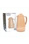 Pink Shunfan Glass Premium Flask – Elegant Colors, Stylish & Portable VH1201 (BEIGE, 1000ML) - 4