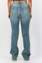 Women Bootcut Fit Washed Stretchable Jeans, Blue - 3