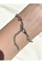 Women's Silver Color Butterfly Bracelet - 3