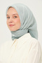 Amber Square Scarf 90X90 cm Non-Slip Fabric Green - 5