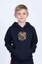 3-Piece Hooded Kangaroo Pocket Printed Detail Boy's Sweatshirt - 3