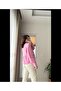 Women's Long Sleeve Pink Premium Muslin Fabric Shirt Blouse - 8