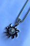 Biohazard with Lion Handcrafted Stainless Steel Chain Men Necklace - 5