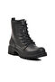 Black Floater Zippered Women's Boots 23008 Z