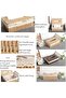 Woven Tissue Box with Cover, Perfect for Living Room, Bathroom, Home, Office - 6