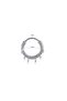 316L Steel Unisex Earrings with Ring Accessories - 2