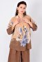 15455F-68 Splash Flower Pattern Shirt - 4
