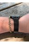 Black Simple Stylish Wicked Cord Steel Color Changing Women's Watch - 2
