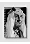 دفتر ملاحظات حلزوني بغلافين أمامي وخلفي صلبين بتصميم الملك فيصل