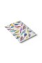 دفتر ملاحظات حلزوني مع غلافين أمامي وخلفي صلبين بتصميم طيور ملونة - 6