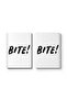 دفتر ملاحظات حلزوني مع غلافين أمامي وخلفي صلبين بتصميم Bite - 4