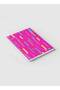 Spiral Notebook with Front and Back Hard Covers Featuring Colored Shapes Design - 2