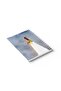 دفتر ملاحظات حلزوني مع غلافين أمامي وخلفي صلبين بتصميم صاروخ فضائي - 6