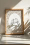 One Piece Real Raw Wood Framed Painting - Model 22 - 2