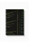 Spiral Notebook with Front and Back Hard Covers Featuring Coding Design - 5