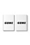 دفتر ملاحظات حلزوني مع غلافين أمامي وخلفي صلبين بتصميم Gone - 4