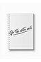 دفتر ملاحظات حلزوني مع غلافين أمامي وخلفي صلبين يتميزان بتصميم "Go the Extra Mile" - 5