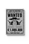 دفتر ملاحظات حلزوني مع غلافين أمامي وخلفي صلبين بتصميم Wanted