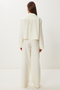 Striped Woven Shirt Pants Set - 8