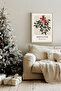 One Piece Real Raw Wooden Framed New Year Themed Painting - Model 30 - 2