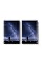 دفتر ملاحظات حلزوني مع غلافين أمامي وخلفي صلبين بتصميم Satrry Sky - 4