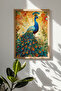 One Piece Real Raw Wooden Framed Mosaic Themed Painting - Model 25