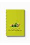 دفتر ملاحظات حلزوني مع غلافين أمامي وخلفي صلبين بتصميم عبارات عربية - 5