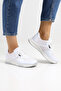 White Women's Mesh Detailed Sneaker Shoes Casual - with Color Options