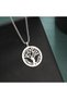 Unisex Tree of Life 316L Stainless Steel Necklace