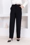 Women's Waist Elastic Pocket Trousers - 7