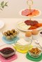 Set of 4 Colorful Lid Glass Jam Bowl, Sauce Bowl and Storage Container |   Breakfast Storage Box 310 Cc - 3