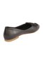 Women's Leather Casual Ballet Flats Shoes - Black - Daily - Stylish and Flat Sole - D25Ya-7225-Lx - 3