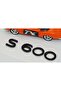 حقيبة أمتعة مايباخ S600 باللون الأسود ABS مع شعار شعار - 5