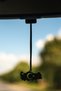 Laser Cut Turkey Map & Metal Car Ornament with Atatürk Figure - Matte Black - 2